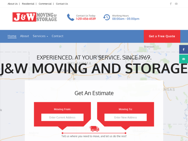 J & W Moving & Storage Inc