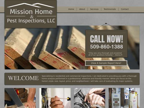 Mission Home & Pest Inspections Llc.