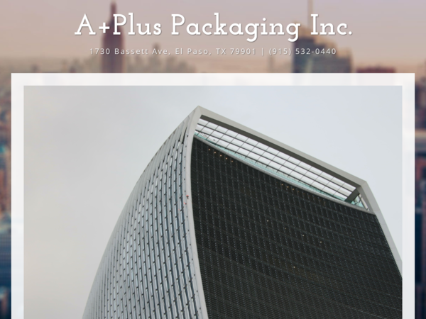 A Plus Packaging Inc