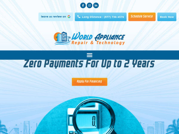 World A/C & Appliance Repair