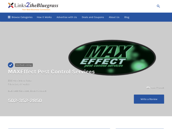 Max Effect Pest Control