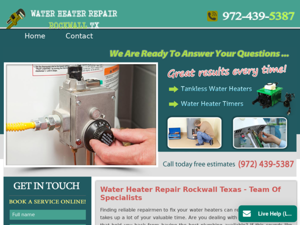 Water Heater Repair Rockwall