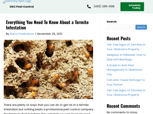 Harmony Pest Solutions Inc.