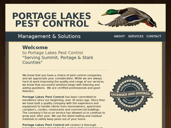 Portage Lakes Pest Control