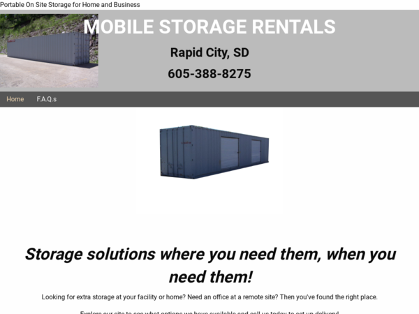 Mobile Storage Rentals
