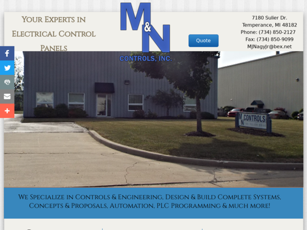 M & N Controls Inc