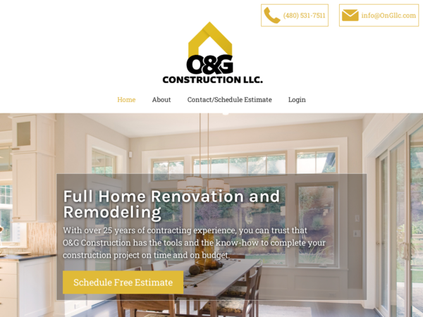 O and G Construction