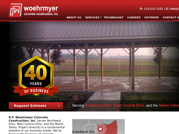 R F Woehrmyer Concrete Const