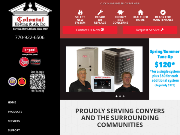 Colonial Heating & Air Inc.