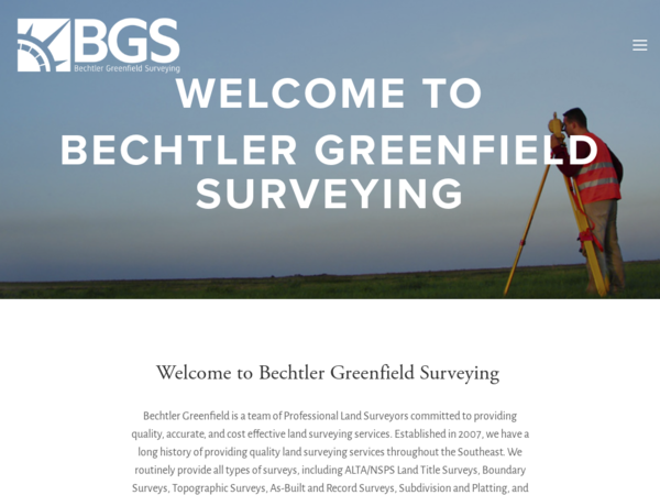 Bechtler Greenfield Surveying