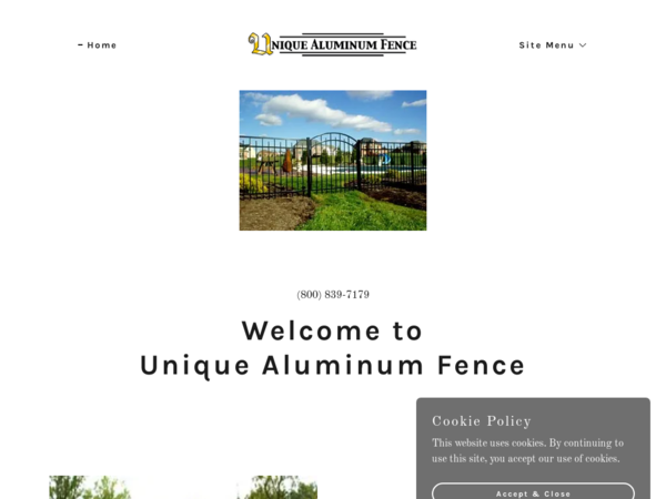 Unique Aluminum Fence