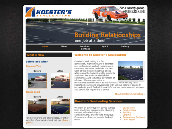 Koester's Sealcoating