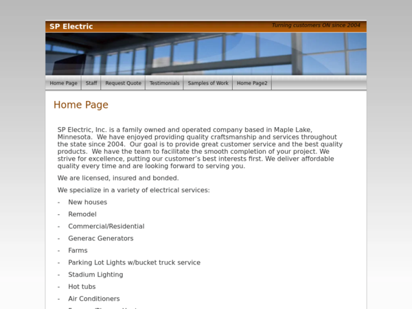 SP Electric Inc