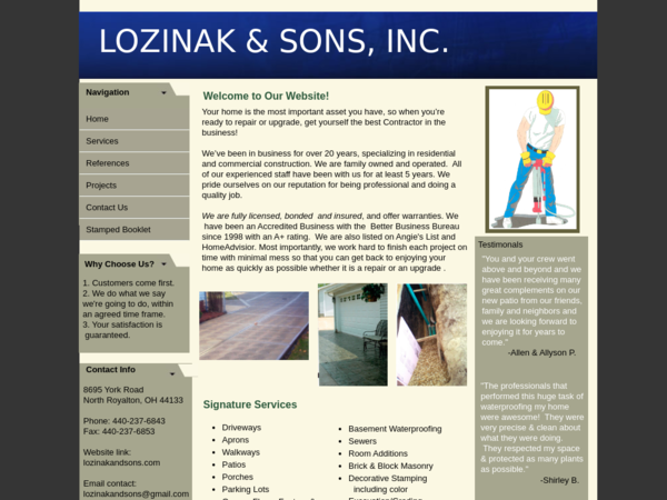 Lozinak​ & Sons​