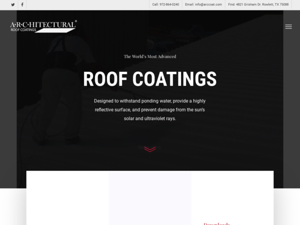 Architectural Roof Coatings