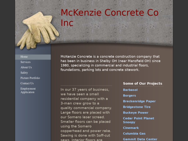 Mc Kenzie Concrete Inc