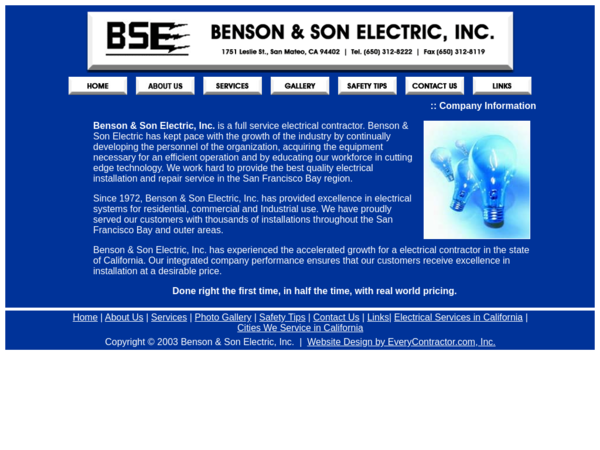 Benson & Son Electric