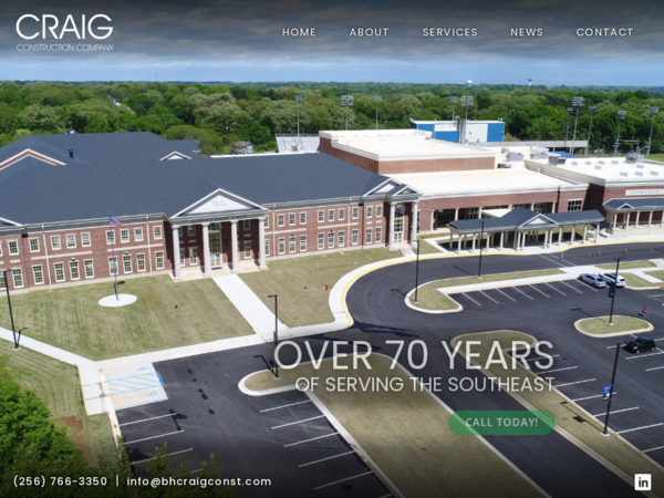 B H Craig Construction Co Inc