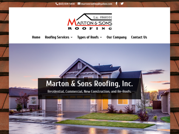 Martin & Sons Roofing Inc