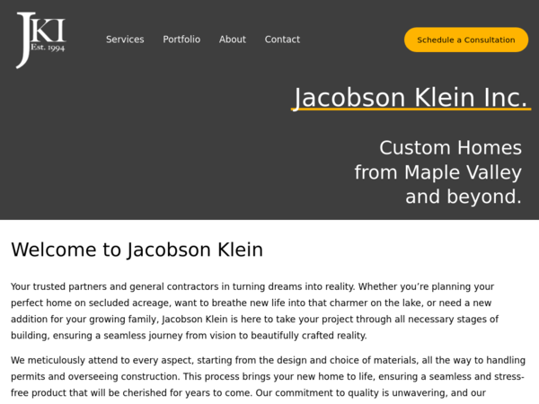 Jacobson Klein Inc
