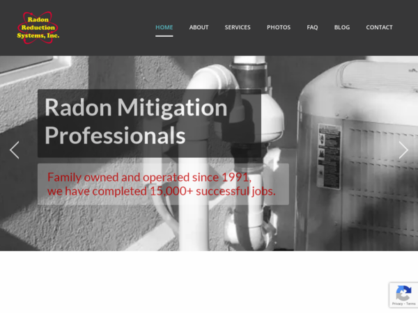 Radon Reduction Systems Inc