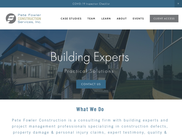 Pete Fowler Construction Services