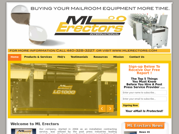 ML Erectors