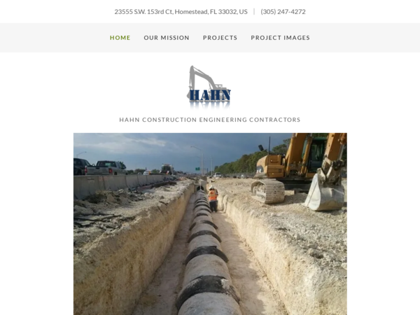 Hahn Construction Engineering Contractors