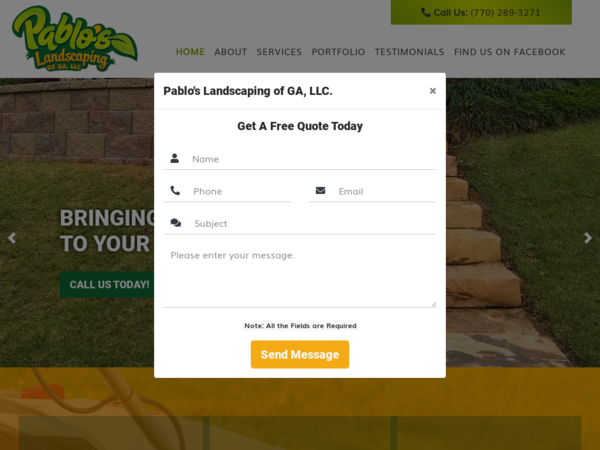 Pablo's Landscaping