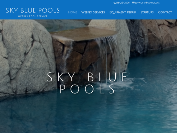 Sky Blue Pools Weekly Services Tile