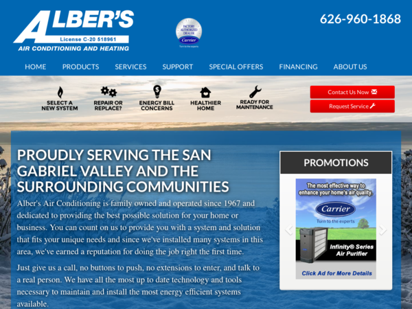 Alber's Air Conditioning & Heating Service