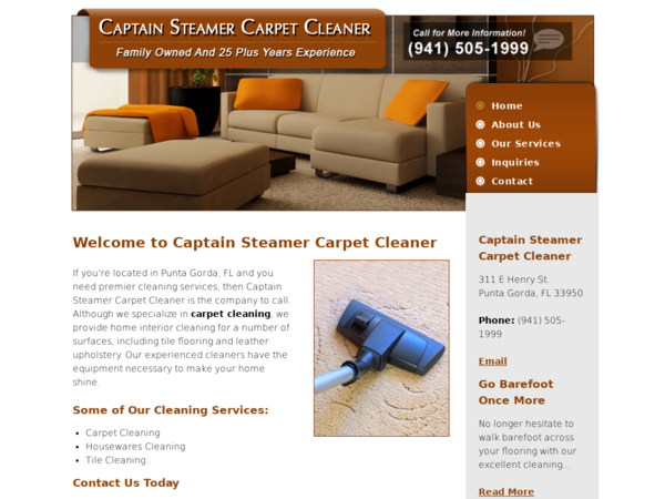 Captain Steamer Carpet Cleaner