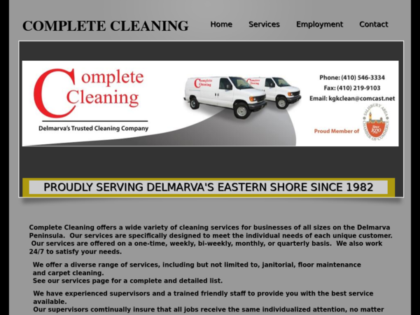 Complete Cleaning Salisbury md