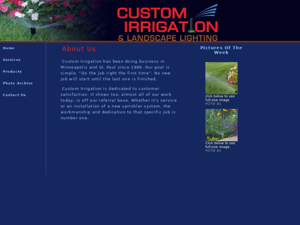 Custom Irrigation